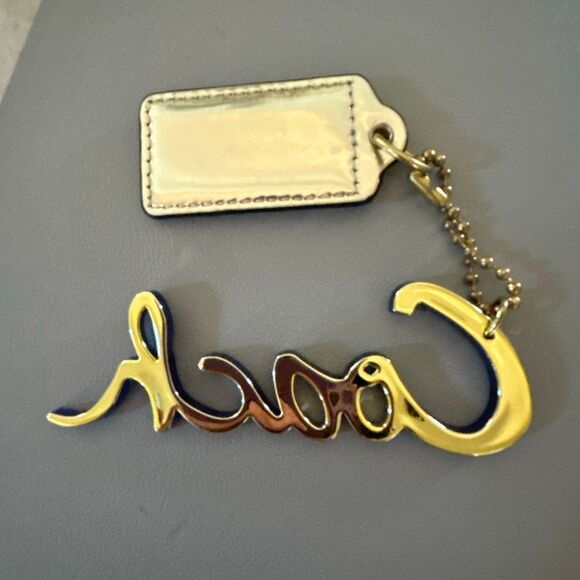 COACH Large Signature Keychain - Picture 2 of 5